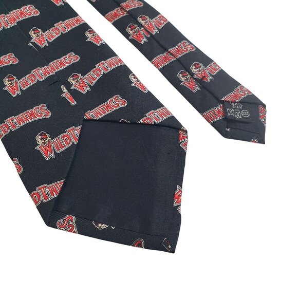 Washington Wild Things Baseball Logo Necktie Men Tie 57 Inches - Picture 5 of 5